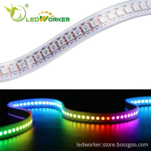 WS2812B 5050SMD LED Strip 144 LEDs/m - Individually Addressable Light